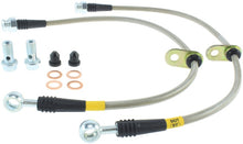 Load image into Gallery viewer, StopTech 07-09 Ford Edge / 07-09 Lincoln MKX Stainless Steel Rear Brake Lines
