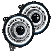 Load image into Gallery viewer, Oracle Oculus Bi-LED Projector Headlights for Jeep JL/Gladiator JT - Satin Silver - 5500K
