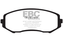 Load image into Gallery viewer, EBC 08+ Suzuki Grand Vitara 2.4 Greenstuff Front Brake Pads
