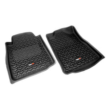 Load image into Gallery viewer, Rugged Ridge Floor Liner Front Black 2005-2011 Toyota Tacoma Regular / Access / Double Cab
