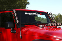 Load image into Gallery viewer, Rugged Ridge 07-18 Jeep Wrangler JK Elite Fast Track Windshield Light Bar Mount w/o Crossbar
