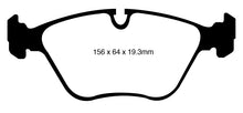 Load image into Gallery viewer, EBC 10-14 BMW X5 4.4 Twin Turbo (50) Yellowstuff Front Brake Pads

