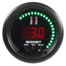 Load image into Gallery viewer, Autometer Stack 52mm -1 to +2 Bar (-30INHG to +30 PSI) Boost Controller - Black
