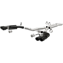 Load image into Gallery viewer, MagnaFlow SYS Cat-Back 2018 Ford Mustang GT 5.0L Competition Dual Exit Black 4in Tips
