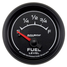 Load image into Gallery viewer, AutoMeter Gauge Fuel Level 2-1/16in. 0 Ohm(e) to 90 Ohm(f) Elec Es
