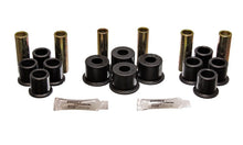 Load image into Gallery viewer, Energy Suspension 8/81-96 Ford F100/F150 2WD Black Rear Leaf Spring Bushing Set
