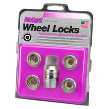Load image into Gallery viewer, McGard Wheel Lock Nut Set - 5pk. (Under Hub Cap / Cone Seat) M14X.5 / 22mm Hex / .893in. L. - Silver
