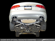 Load image into Gallery viewer, AWE Tuning Audi B8 / B8.5 S4 3.0T Touring Edition Exhaust - Chrome Silver Tips (90mm)
