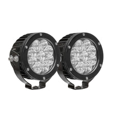 Load image into Gallery viewer, Westin Axis LED Auxiliary Light 4.75 inch Round Spot w/3W Osram (Set of 2) - Black
