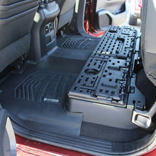 Load image into Gallery viewer, Westin 2016-2019 Nissan Titan/Titan XD w/Bucket Seats Wade Sure-Fit Floor Liners 2nd Row - Black
