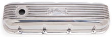 Load image into Gallery viewer, Edelbrock Valve Cover Classic Series Chevrolet 1965 and Later 396-502 V8 Polshed
