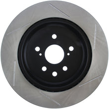 Load image into Gallery viewer, StopTech 13-14 Lexus GS300/350/400/430 Slotted Sport Rear Right Brake Rotor
