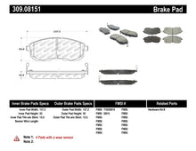 Load image into Gallery viewer, StopTech Performance 02-04 Infiniti I30/I35 / 02-06 Nissan Altima Front Brake Pads
