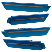 Load image into Gallery viewer, Oracle 10-15 Chevrolet Camaro Concept Sidemarker Set - Tinted - Aqua Blue Metallic (GBD)
