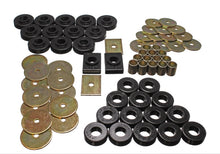 Load image into Gallery viewer, Energy Suspension 55-57 Chevy Full Size (Belair/Caprice/Impala) Black Body Mount Set
