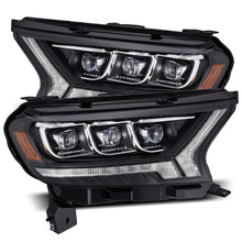 Load image into Gallery viewer, AlphaRex 19-21 Ford Ranger NOVA LED Proj Headlights Plank Style Black w/Activ Light/Seq Signal/DRL
