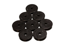 Load image into Gallery viewer, Energy Suspension Polyurethane Pad Set - 2 9/32in OD x 7/16in Hole ID x 1/2in Height - Round Black

