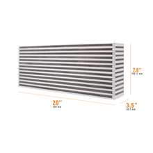 Load image into Gallery viewer, Mishimoto Universal Air-to-Air Intercooler Core - 20in / 7.8in / 3.5in
