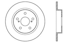 Load image into Gallery viewer, StopTech SportStop 10-13 Scion tC Slotted &amp; Drilled Right Rear Rotor
