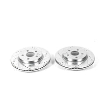 Load image into Gallery viewer, Power Stop 2010 Buick Allure Rear Evolution Drilled &amp; Slotted Rotors - Pair

