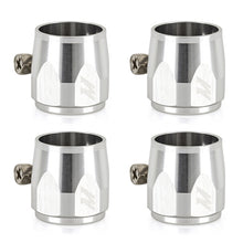 Load image into Gallery viewer, Mishimoto Aluminum -4AN Hex Finishers - Silver
