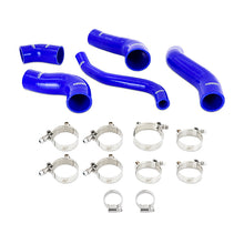 Load image into Gallery viewer, Mishimoto 13-17 Hyundai Veloster Turbo Silicone Intercooler Hose Kit - Blue
