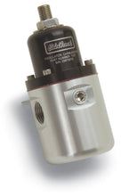 Load image into Gallery viewer, Edelbrock Fuel Pressure Regulator Carbureted 160 GPH 5-10 PSI 3/8In In/Out Returnless Black
