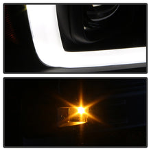 Load image into Gallery viewer, Spyder 04-08 Ford F-150 Projector Headlights - Light Bar DRL - Black PRO-YD-FF15004V2-LB-BK
