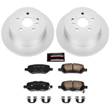 Load image into Gallery viewer, Power Stop 09-16 Toyota Venza Rear Z17 Evolution Geomet Coated Brake Kit

