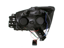 Load image into Gallery viewer, ANZO 2004-2007 Nissan Armada Projector Headlights w/ Halo Black (CCFL)
