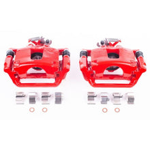 Load image into Gallery viewer, Power Stop 12-16 Chrysler Town &amp; Country Rear Red Calipers w/Brackets - Pair
