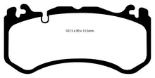 Load image into Gallery viewer, EBC 08-13 Mercedes-Benz C63 AMG (W204) 6.2 Redstuff Front Brake Pads
