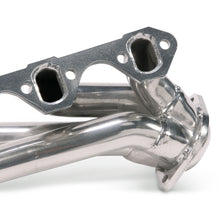 Load image into Gallery viewer, BBK 79-93 Mustang 351 Swap Shorty Unequal Length Exhaust Headers - 1-5/8 Silver Ceramic
