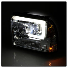 Load image into Gallery viewer, Spyder Platinum Ford F250/350/450 05-07 High-Power LED Module Proj. Headlights-Chrome (PRO-YD-FS05V2
