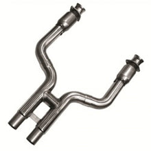 Load image into Gallery viewer, Kooks 07-10 Ford Shelby GT-500 5.4L 4V 3in x 2 1/2in OEM GREEN Cat SS H-Pipe Kooks HDR Req
