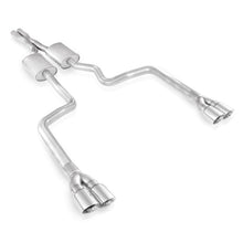 Load image into Gallery viewer, Stainless Works 2008-14 Challenger 3in Catback X-Pipe S-Tube Mufflers 3-1/2in Tips
