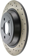 Load image into Gallery viewer, StopTech Sport Drilled &amp; Slotted Rotor - Rear Right
