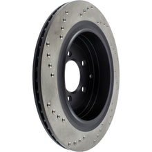 Load image into Gallery viewer, StopTech 05-09 Land Rover LR3 / 06-13 Land Rover Range Rover Sport Drilled Left Rear Cryo Rotor
