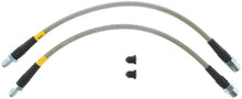 Load image into Gallery viewer, StopTech 93-97 Volvo 850 / 92-95 Volvo 940 Stainless Steel Front Brake Lines
