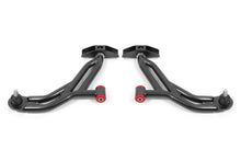Load image into Gallery viewer, BMR Suspension 05-14 Ford Mustang Lower A-Arms - Black Hammertone - Non-Adjustable
