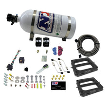 Load image into Gallery viewer, Nitrous Express Dual Dom/Gas Nitrous Kit (100-500HP) w/10lb Bottle
