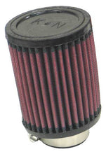 Load image into Gallery viewer, K&amp;N Filter Universal Rubber Filter 1 3/4 inch 10 Degree Flange 3 1/2 inch OD 4 1/2 inch Height
