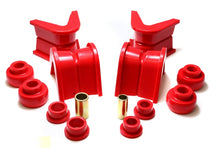 Load image into Gallery viewer, Energy Suspension 76-77 Ford Bronco/66-72 F-100/F-150 Red 7 Deg Offset Complete 14 Pc C-Bushing Set
