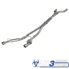 Load image into Gallery viewer, QTP 10-13 Chevrolet Camaro SS 6.2L 304SS AR3 Cat-Back Exhaust w/4.5in Tips
