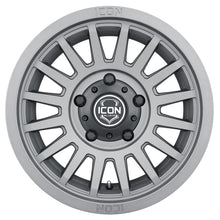 Load image into Gallery viewer, ICON Recon SLX 18x9 6x135 BP 6mm Offset 5.25in BS 87.1mm Hub Bore Charcoal Wheel
