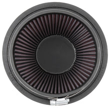 Load image into Gallery viewer, K&amp;N Filter Universal Rubber Filter 5 inch Flange 6 1/2 inch Base 4 3/8 inch Top 7 inch Height
