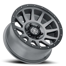 Load image into Gallery viewer, ICON Compression 18x9 5x5 -12mm Offset 4.5in BS Titanium Wheel
