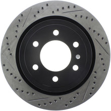 Load image into Gallery viewer, StopTech Slotted &amp; Drilled Sport Brake Rotor - Right Rear
