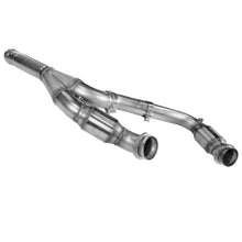 Load image into Gallery viewer, Kooks 14+ GM 1500 Series Truck 5.3L 3in x OEM Out Cat SS Y Pipe Kooks HDR Req
