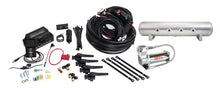Load image into Gallery viewer, Air Lift Performance 3H (1/4 Air Line 4 Gal 7-Port  Raw Aluminum Tank VIAIR 444C Comp)
